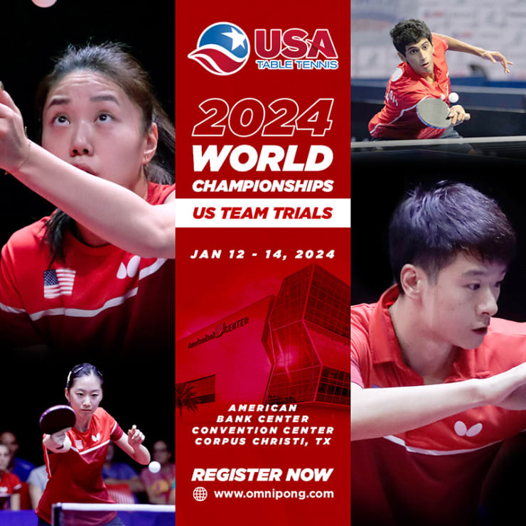 USA Table Tennis USATT To Host Spectacular Series Of Table Tennis   2024 World Championships Team Trials